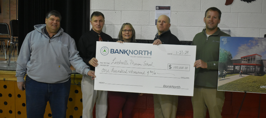 Litchville-Marion School Donation Presentation